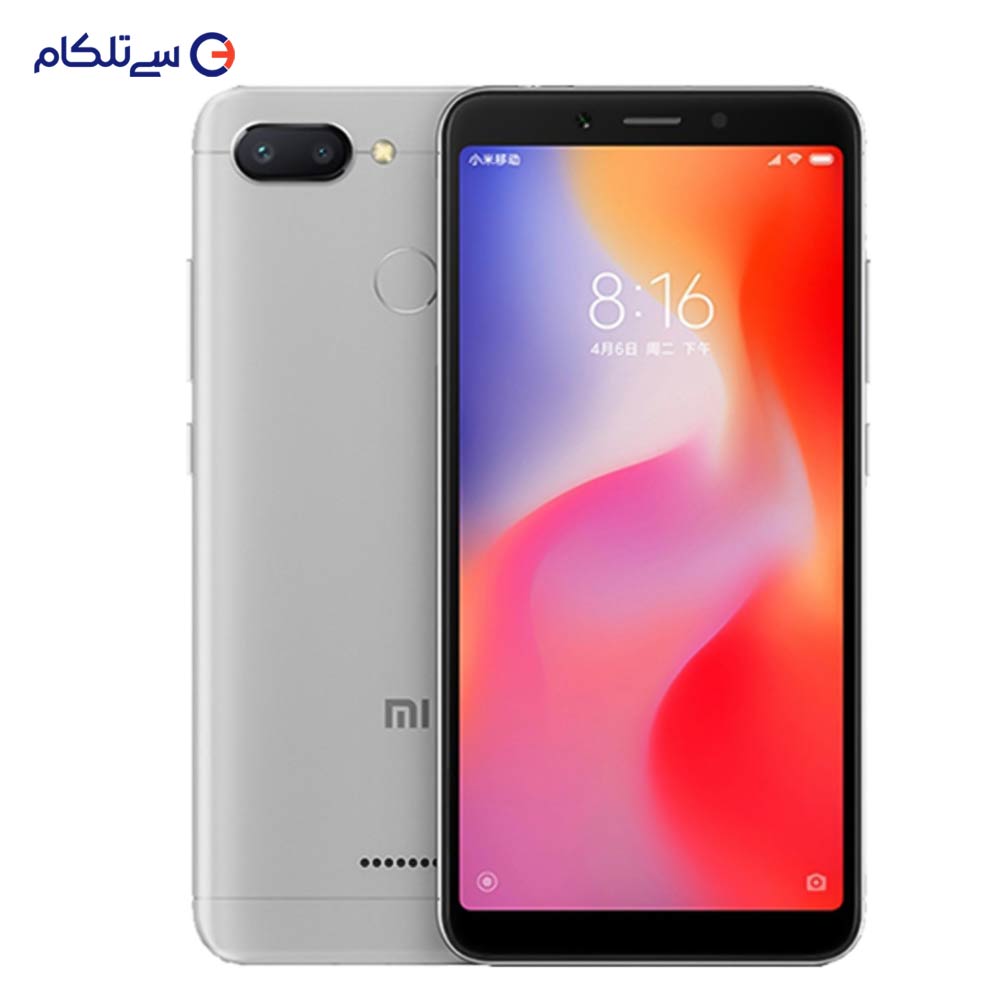 گوشی موبایل شیائومی مدل Xiaomi Redmi 6 دو سیم‌ کارت ظرفیت 64 گیگابایت