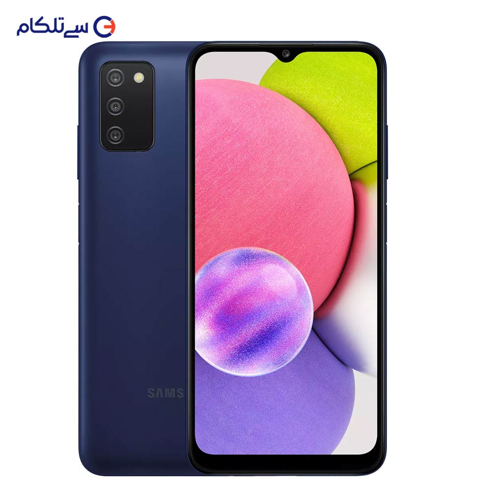 گوشی موبایل سامسونگ مدل Galaxy A03s SM-A037F/DS دو سیم کارت ظرفیت 64گیگابایت و رم 4گیگابایت