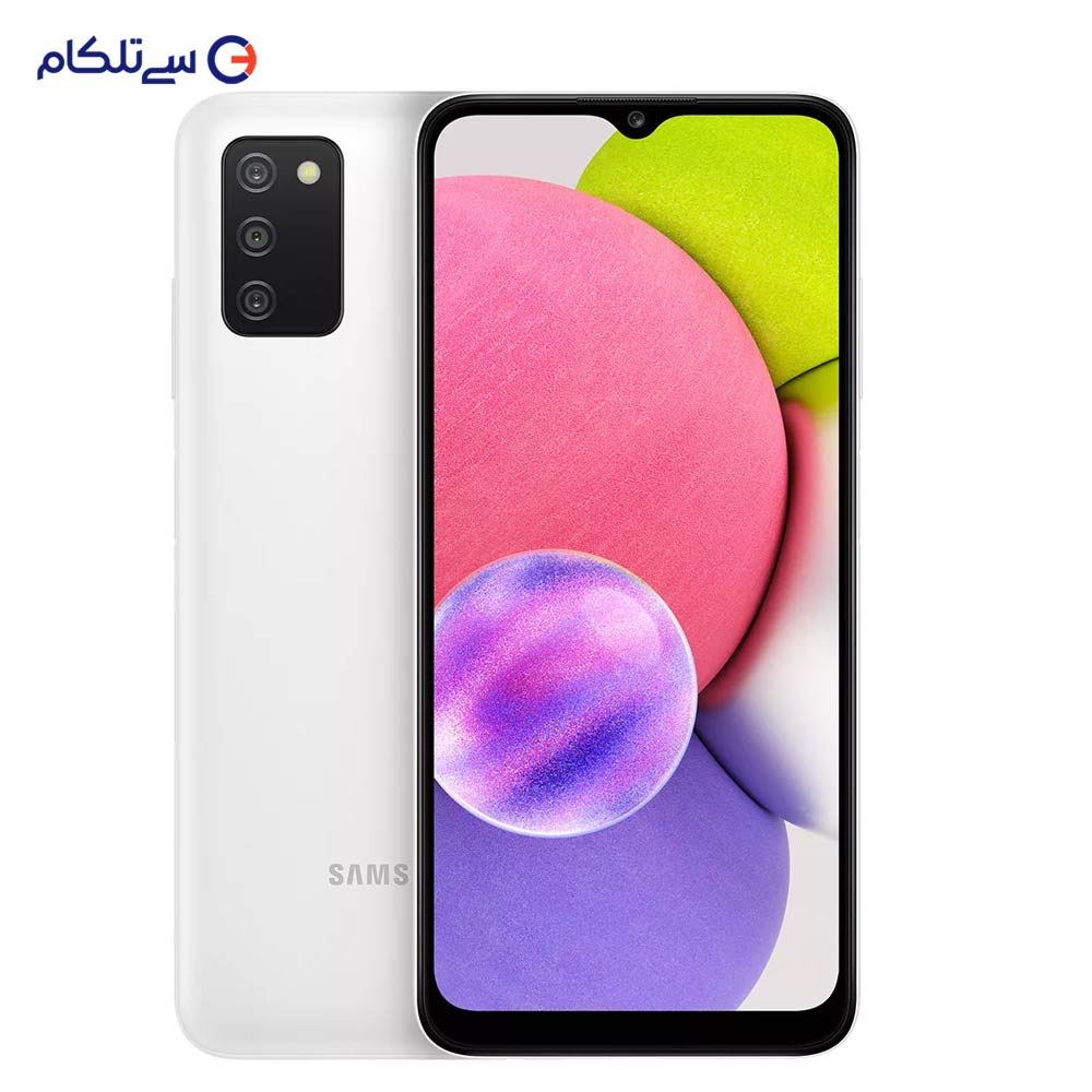 گوشی موبایل سامسونگ مدل Galaxy A03s SM-A037F/DS دو سیم کارت ظرفیت 64گیگابایت و رم 4گیگابایت