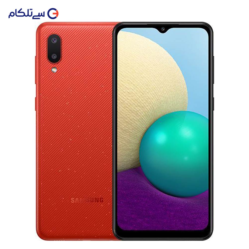 گوشی موبایل سامسونگ مدل Galaxy A02 SM-A022F/DS دو سیم کارت ظرفیت 64 گیگابایت