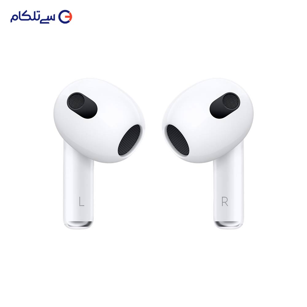 هدفون بی سیم اپل مدل AirPods 3 همراه با محفظه شارژ 