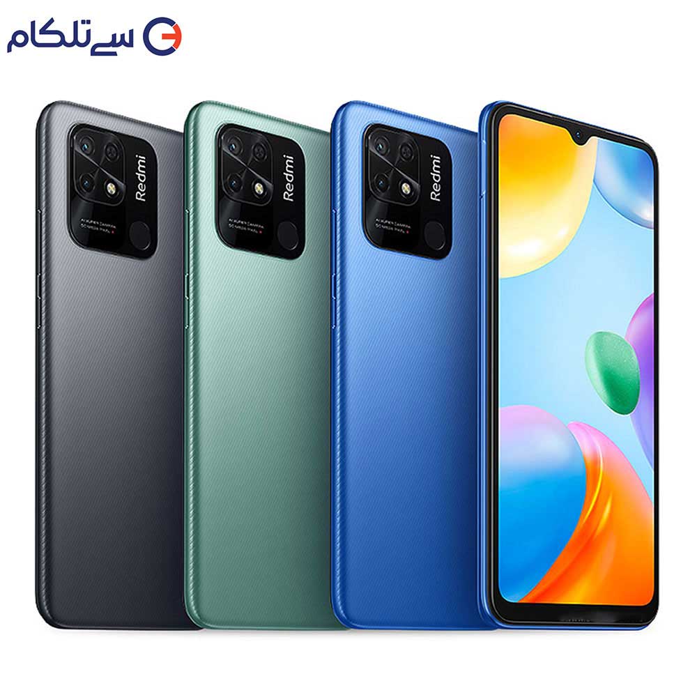 گوشی موبایل شیائومی مدل Redmi 10C دو سیم‌ کارت ظرفیت 64 گیگابایت و رم 4 گیگابایت