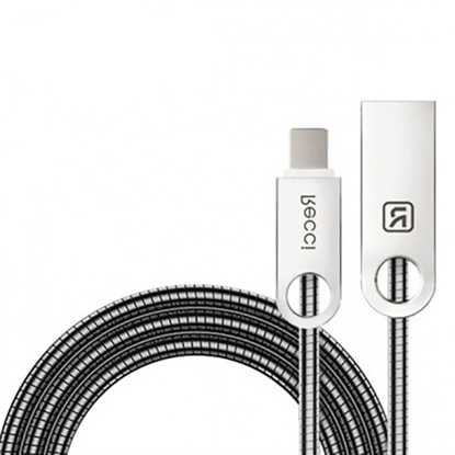 کابل تبدیل USB به USB-C رسی مدل RCT-C100 طول 1 متر