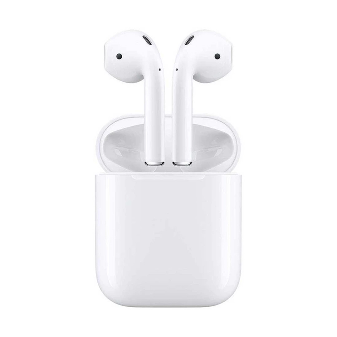 تصویر از هدفون بی سیم اپل مدل AirPods 2 همراه با محفظه شارژ