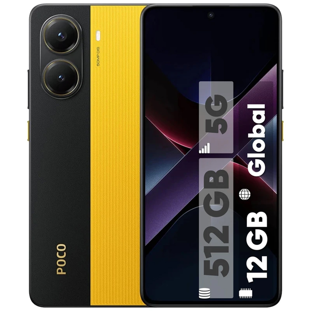 گوشی موبایل شیائومی مدل Poco X7 Pro دو سیم کارت ظرفیت 512 گیگابایت و رم 12 گیگابایت - گلوبال