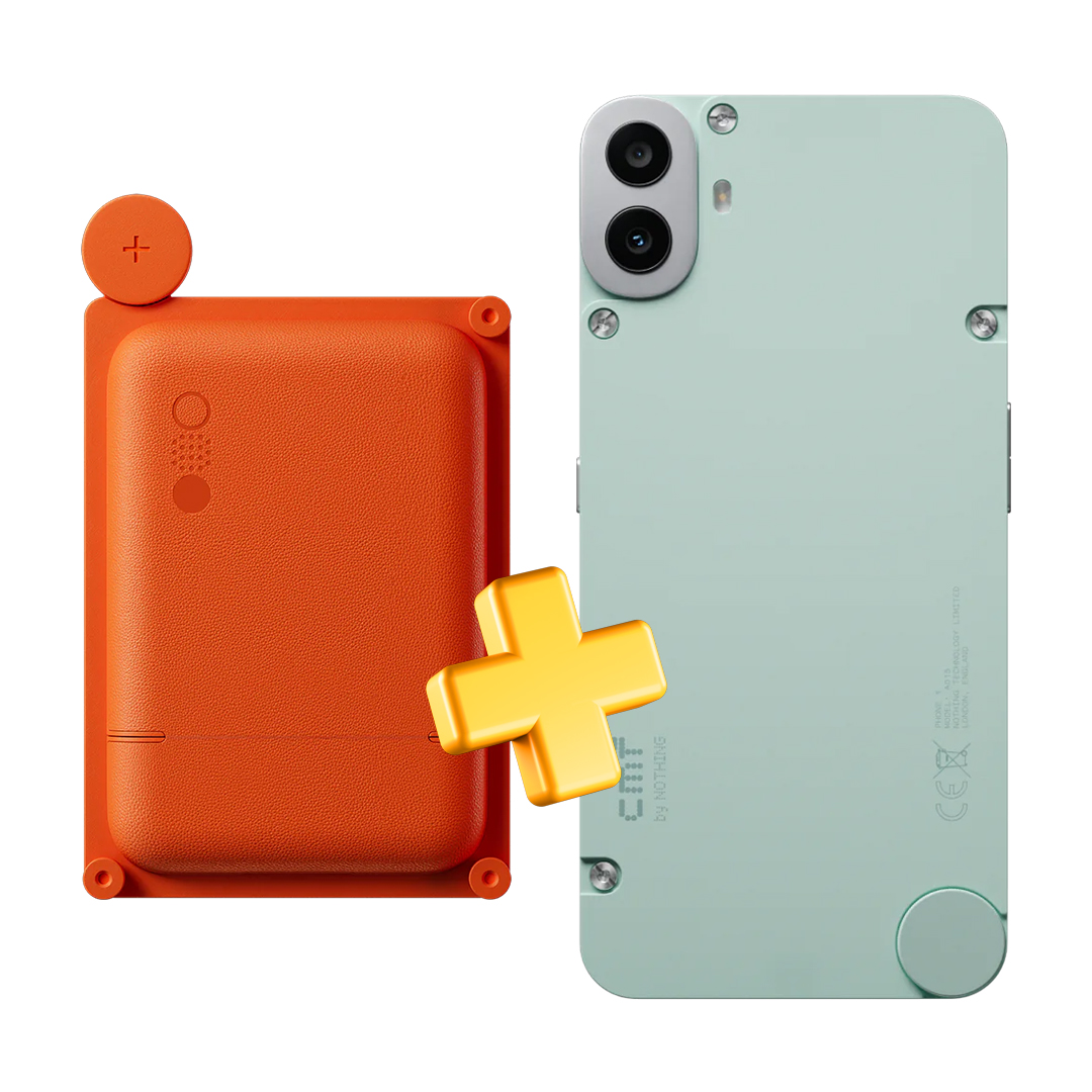 گوشی موبایل ناتینگ مدل CMF Phone 1 دو سیم کارت ظرفیت 256 گیگابایت و رم 8 گیگابایت - به همراه استند موبایل سی ام اف
