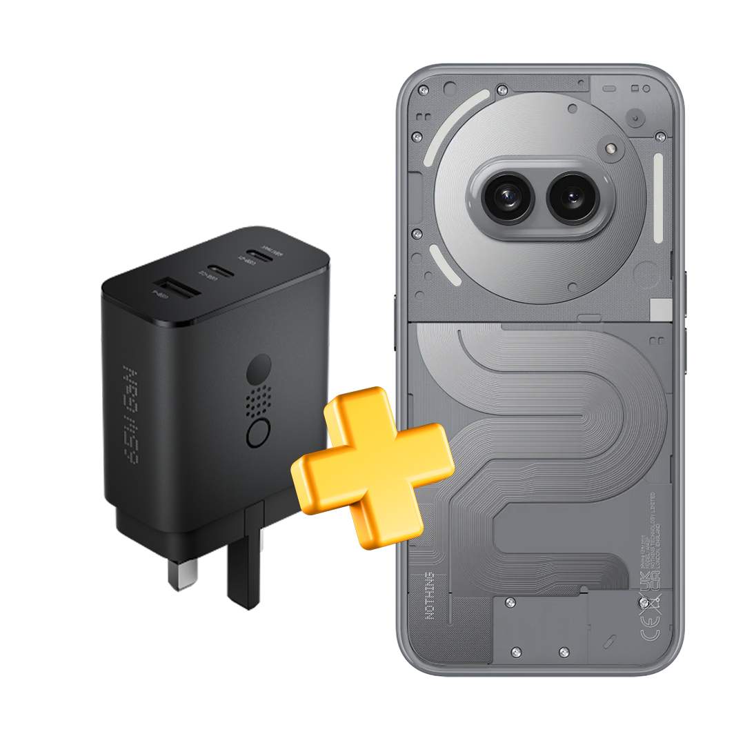گوشی موبایل ناتینگ مدل Phone 2a Plus دو سیم کارت ظرفیت 256 گیگابایت و رم 12 گیگابایت - به همراه شارژر 65 وات سی ام اف