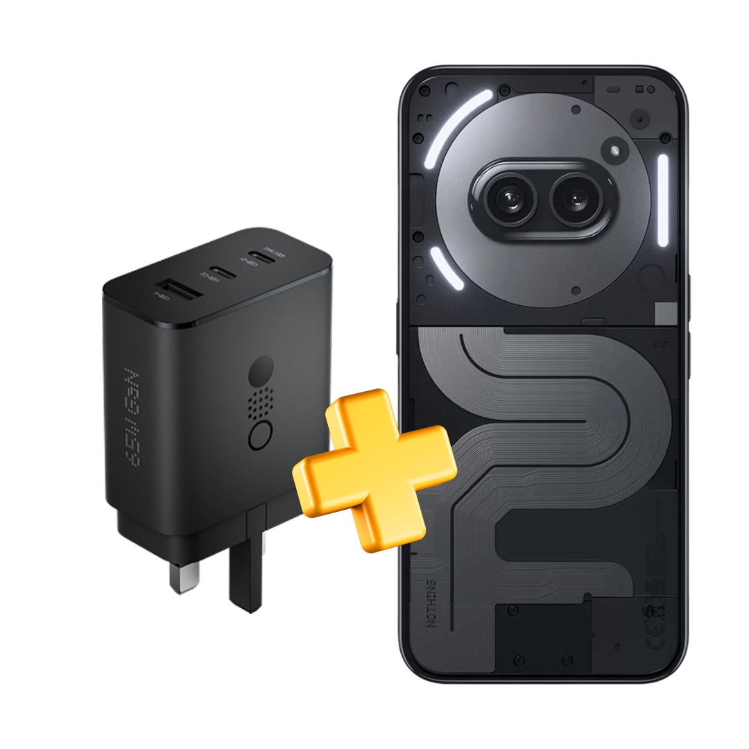 گوشی موبایل ناتینگ مدل Phone 2a Plus دو سیم کارت ظرفیت 256 گیگابایت و رم 12 گیگابایت - به همراه شارژر 65 وات سی ام اف