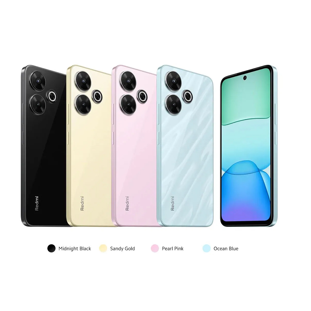  گوشی موبایل شیائومی مدل Redmi 13 دو سیم کارت ظرفیت 128 گیگابایت و رم 6 گیگابایت