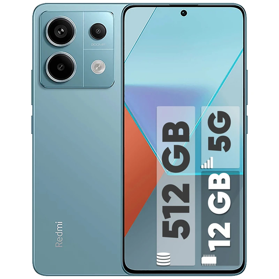 گوشی موبایل شیائومی مدل Redmi Note 13 Pro 5G دو سیم کارت ظرفیت 512 گیگابایت و رم 12 گیگابایت 