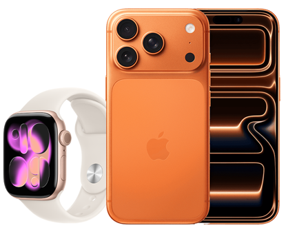 گوشی موبایل اپل مدل iPhone 17 Pro Max ZAA تک سیم کارت + eSim ظرفیت 256 گیگابایت و رم 12 گیگابایت - نات اکتیو + ساعت هوشمند اپل مدل Series 10 46mm Aluminum