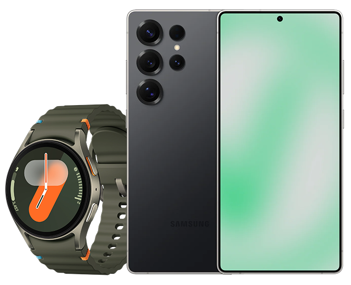 گوشی موبایل سامسونگ مدل Galaxy S25 Ultra دو سیم کارت ظرفیت 256 گیگابایت و رم 12 گیگابایت - ویتنام + ساعت هوشمند سامسونگ گلکسی واچ 7 نسخه 44 میلی‌متری