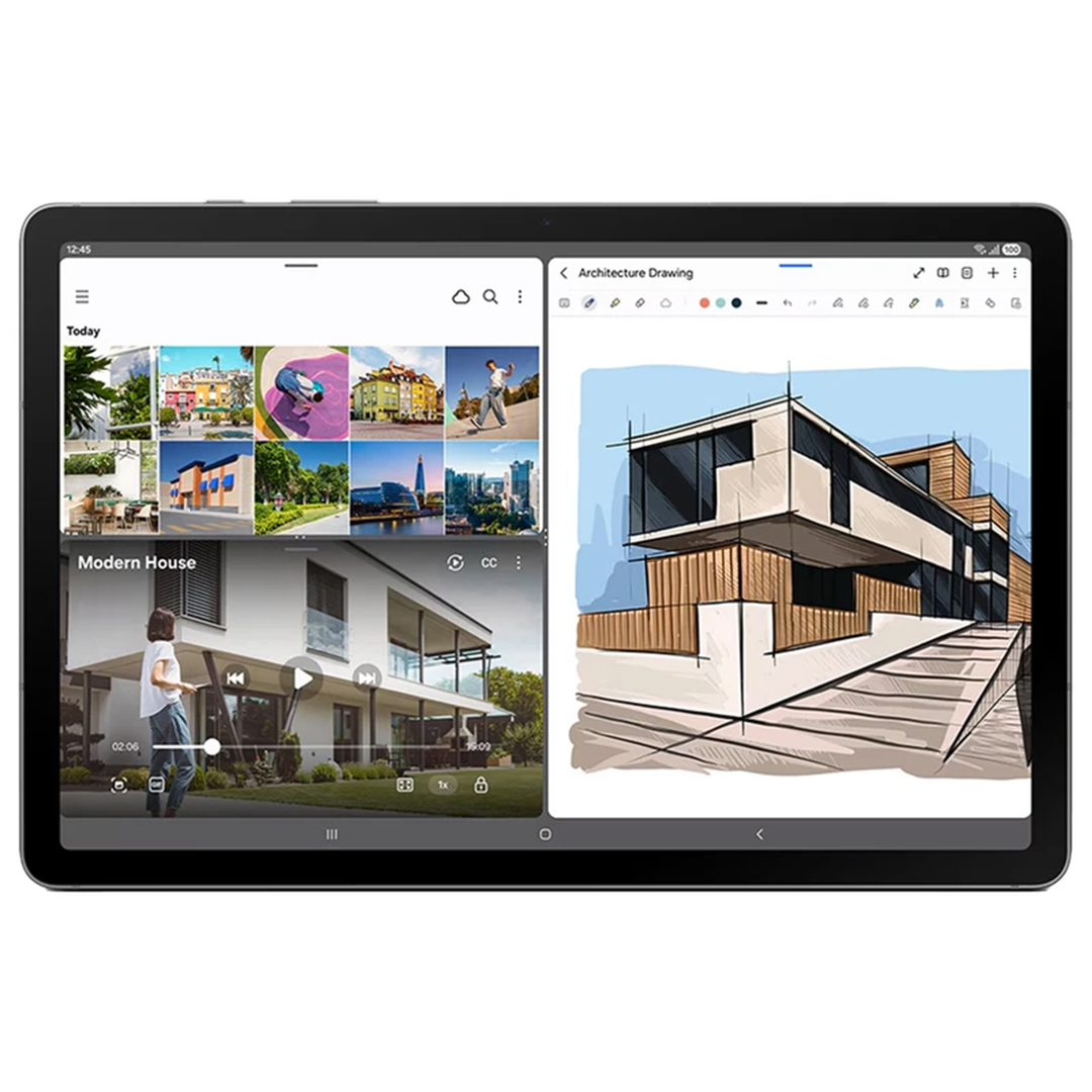 تبلت 10.9 اینچ سامسونگ مدل Galaxy Tab S10 Lite Wi-Fi با ظرفیت 128 گیگابایت و رم 6 گیگابایت، رزولوشن دوربین اصلی ۸ مگاپیکسل، پشتیبانی از قلم (406B)