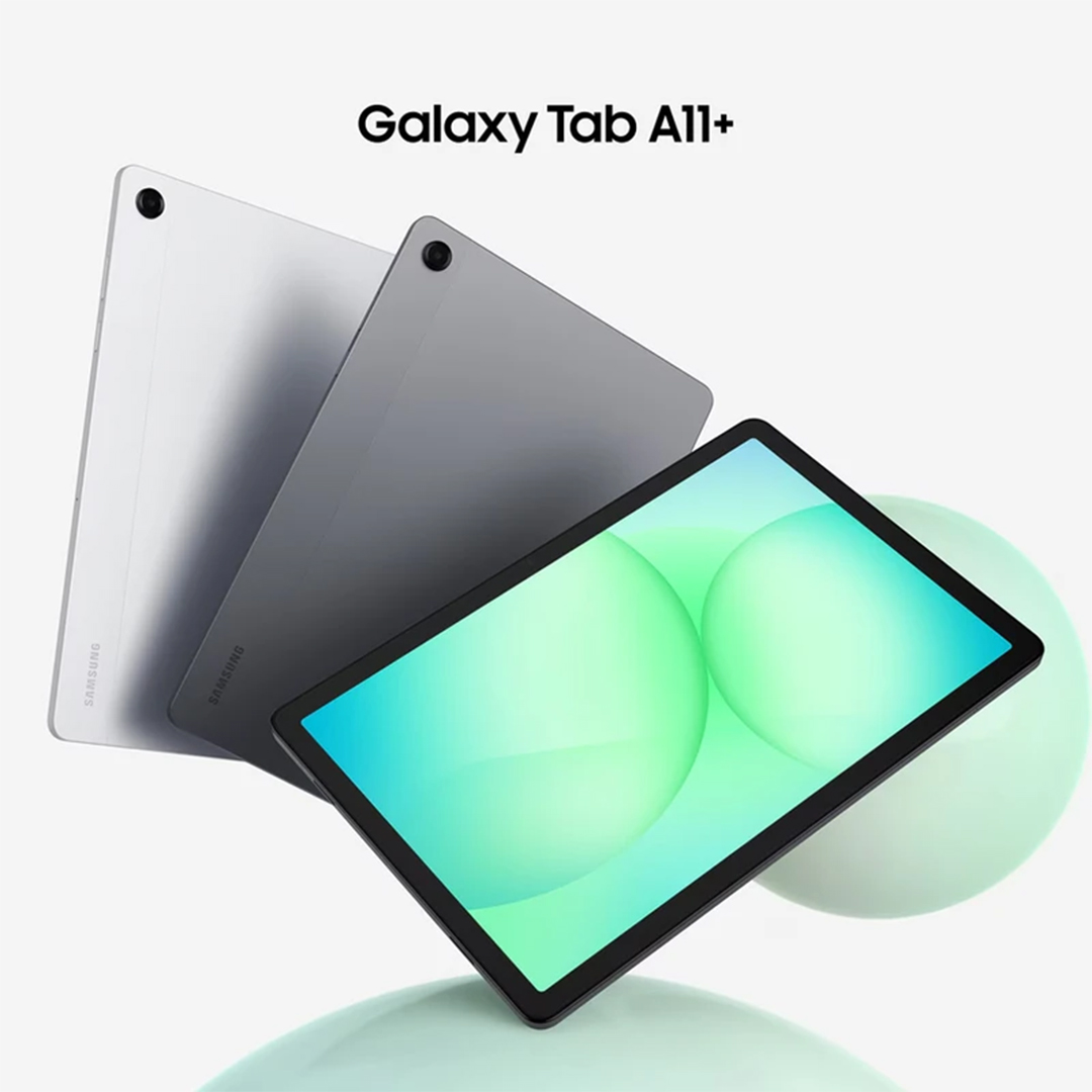 تبلت 11 اینچ سامسونگ مدل Galaxy Tab A11 Plus Wi-Fi، ظرفیت 128 گیگابایت و رم 6 گیگابایت، رزولوشن دوربین 8 مگاپیکسل